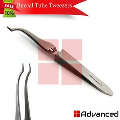Orthodontic Buccal Tube Tweezers Posterior Direct Bonding Reverse Action Tweezer
