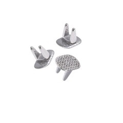 100 Pcs Dental Orthodontics Tongue Tamers Mini Spur Educador Lingual Mesh Base