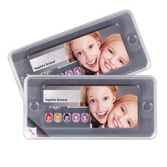 Dental Orthodontic Sapphire Clear Ceramic Braces Brackets MBT.022 Hooks 3 4 5