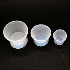 7ml Flexible Dappen Dish for Dental Lab Silicone Mixing Bowls 20pcs