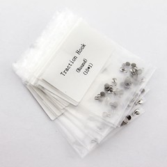 10 Pcs Dental Orthodontic Traction Hook Bondable 3mm Round Type Caplin Hooks
