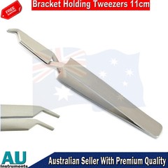 Dental Tweezers Bracket Holding Placing Reverse Action Orthodontic Pliers Lab
