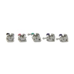 US Dental Orthodontic Metal Brackets MIM Mini Braces Roth MBT 018 022 345 Hooks