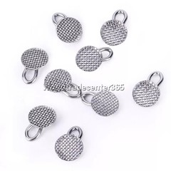 10Pc Dental Orthodontic Traction Hook bondable 3mm Round/Rectangular Caplin hook