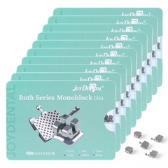 50Set AZDENT Dental Orthodontic Brackets Braces MIM Mini Roth 0.022 Hooks 3-4-5