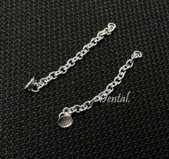 Dental Orthodontics Traction Chain Lingual Buttons Chains Mesh Base Bondable