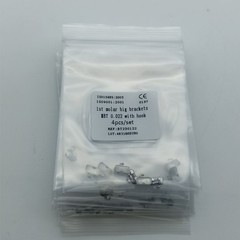 10Sets Dental 1st Brackets Molar Wide Big Bracket Orthodontic Roth MBT 022 Hooks