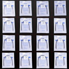 10Bags AZ Dental Orthodontic Arch Wires Rectangular Stainless Steel Natural Form