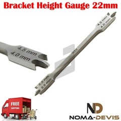 Adjustable Orthodontic Dental Bracket Height Gauge Dental Instrument .22mm