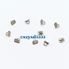 Dental Orthodontic Lingual Buttons Bondable Composite Ceramic Traction Eyelets