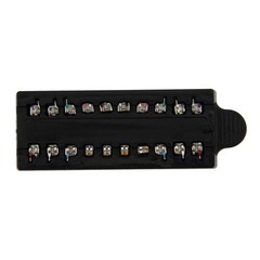 Dental Orthodontic Brackets Metal Braces MIM Mini Roth MBT 0.018 345 Hooks 5-5
