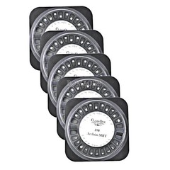 5 packs Dental Orthodontic ClassOne Ceramic Bracket MBT 018 345 Hook 10pcs/set