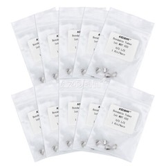 Dental Orthodontic Buccal Tubes Roth/MBT 022 1st Molar Double Tube Non-Conv Mesh