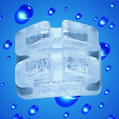 J&J Ortho™ CLARO™ Sapphire Ceramic Orthodontic Bracket MBT 018(20pcs) Hubit