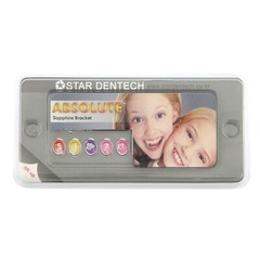 STAR ABSOLUTE Orthodontic Sapphire Brackets Monocystalline Clear Braces MBT 022