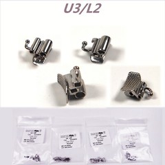 Dental Orthodontic Convertible Buccal Tubes Roth/MBT 022 1st Molar Double Tube