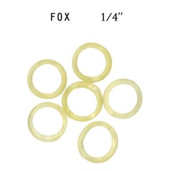 1 Bag 5000pcs Bulk Pack Dental Orthodontic Elastic Bands, Size 1/4″ Fox (3.5oz)