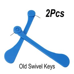 Dental Orthodontic Expander Swivel Key Tool for Palate Expanders 2Pcs