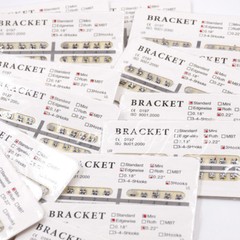 Dental Ortho Brackets Braces Metal Mini Roth/Edgewise/MBT 018/022 no/3/345Hooks