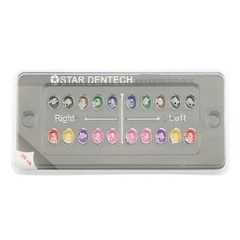 STAR ABSOLUTE Orthodontic Sapphire Brackets Monocystalline Clear Braces MBT 022