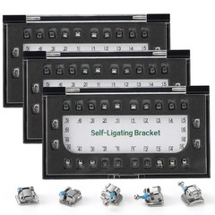 Dental Orthodontic Bracketo Autoenganchado Monoblock Mini MBT 022 Hooks 345