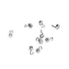 10 Packs Dental Orthodontic Activity Crimpable Hook Right & Left 10pcs/pack