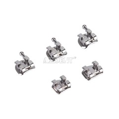 AZDENT Dental Orthodontic Brackets Metal Braces Mini Edgewise Slot.018 Hooks 345