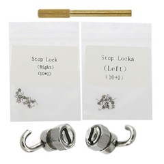Dental Orthodontic Crimpable Arch Wire Stop Locks Activity Hooks Left Right Set