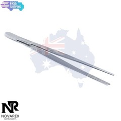 Surgical Dressing Tweezer 14.5cm Tissue Thumb Holding Forcep Set Of 3 Pieces CE
