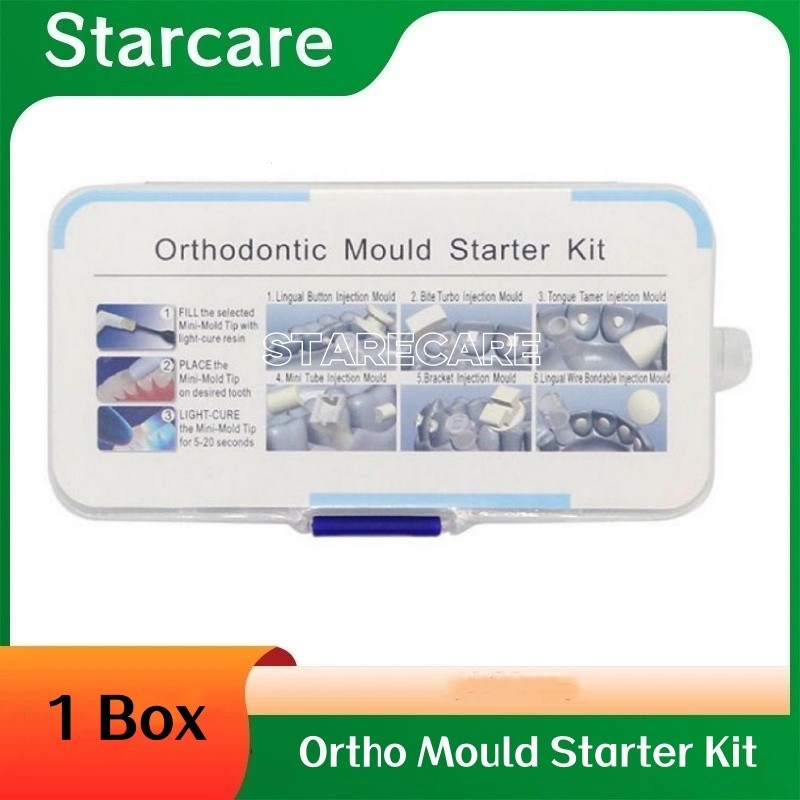 Dental Orthodontic Mould Starter Kit Lingual Button Tongue Tamer Injection Mould