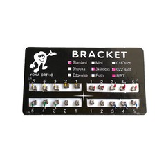 YOKA Dental Orthodontics Ortho Metal Brackets Braces Standard.022 345H MBT