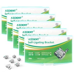 10X Dental Orthodontic Self-Ligating Brackets Braces Mini Roth.022 Hooks 345 USA