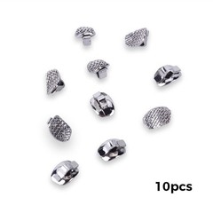 25 Type Dental Orthodontic Lingual Buttons Bondable Round /Rectangular Base