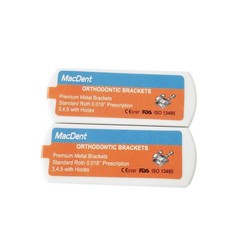 Dental Orthodontic Bracket Metal Mesh Base Standard/Mini Roth/MBT 022/018 345 H