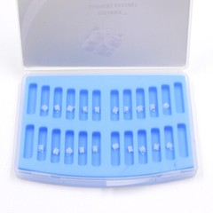 Dental Orthodontic Monocrystalline Sapphire Brackets 345 Hooks Roth/MBT 022/018