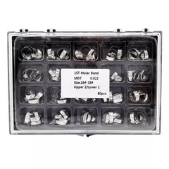Dental Orthodontic 1st Molar Band Bands Buccal Tube U2/L1 Roth MBT 022 16#-35#