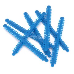 2000Pcs Dental Orthodontic Ligature Ties Elastic Rubber Band Chain for Brackets