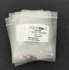 40Pc Dental Buccal Tube 1st/2nd MBT/Roth .022 Molar Bondable No-cov Orthodontic