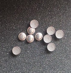 200pcs Dental Orthodontic Lingual Buttons Bondable Round Mesh Base Metal Button