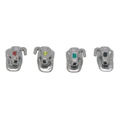 Dental Orthodontic Buccal Single Tubes 1st Molar Roth 022 W/Auxiliary Hole U1/L1