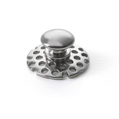 50pcs AZDENT Dental Orthodontic Bondable Hole Lingual Buttons Round Base