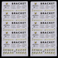 1-10 Kits Dental Orthodontic Bracket Braces Standard Roth 022 3-4-5 Hooks FDA Or