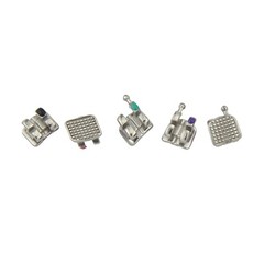 Dental Orthodontic Brackets Metal Brace MIM MINI Roth MBT 022 018 345 With Hooks