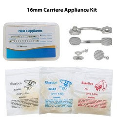 Orthodontic Class II Appliance Kit Corrector Carriere Bondable Rubber Bands