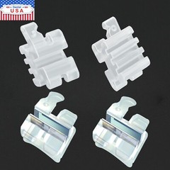 Dental Orthodontic Ceramic Brackets clear Braces Roth MBT 022 018 3M Clarity