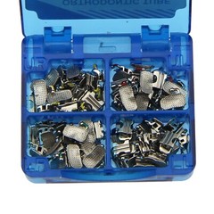 80 Tubos Ortodoncia Buccal Tube 1st Molar Single Tube Roth MBT 022 Bondable Conv