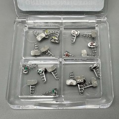 Dental Orthodontic Bondable Tube Molar Roth MBT lst 022 AUX Hole Multifunctional