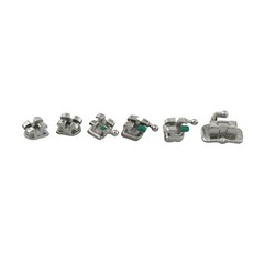 Dental Orthodontic braces Brackets Buccal Tubes MIM Mini Roth MBT 0.022″ 6-6