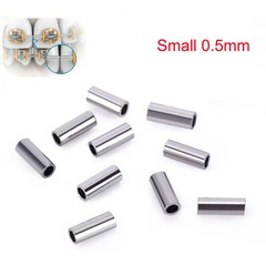 Dental Orthodontic Crimpable Hooks Sliding/ Spiral Cross/ Double Tube Stops