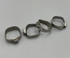 Dental Orthodontic 1st Molar Bands Buccal Tubes Roth 018 U1/L1 Size #29-44+ Band